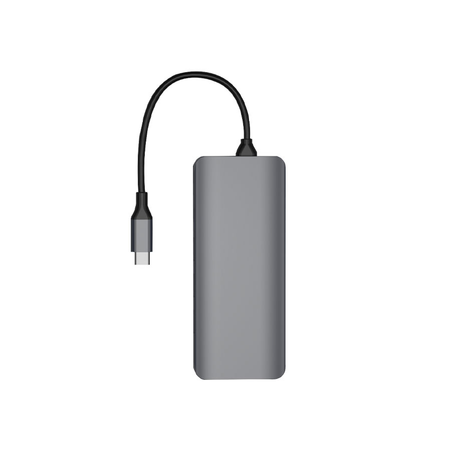 WiWU Alpha 12 in 1 Type C Hub Laptop Adapter USB C To USB 3.0 HDMI Lan Card Reader Notebook Dongle