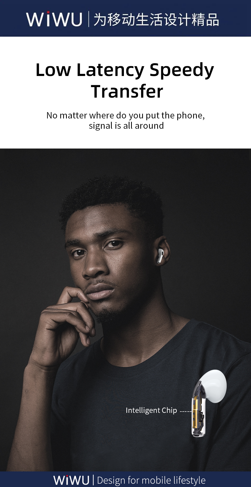 WiWU Wireless Earbuds with Touch 