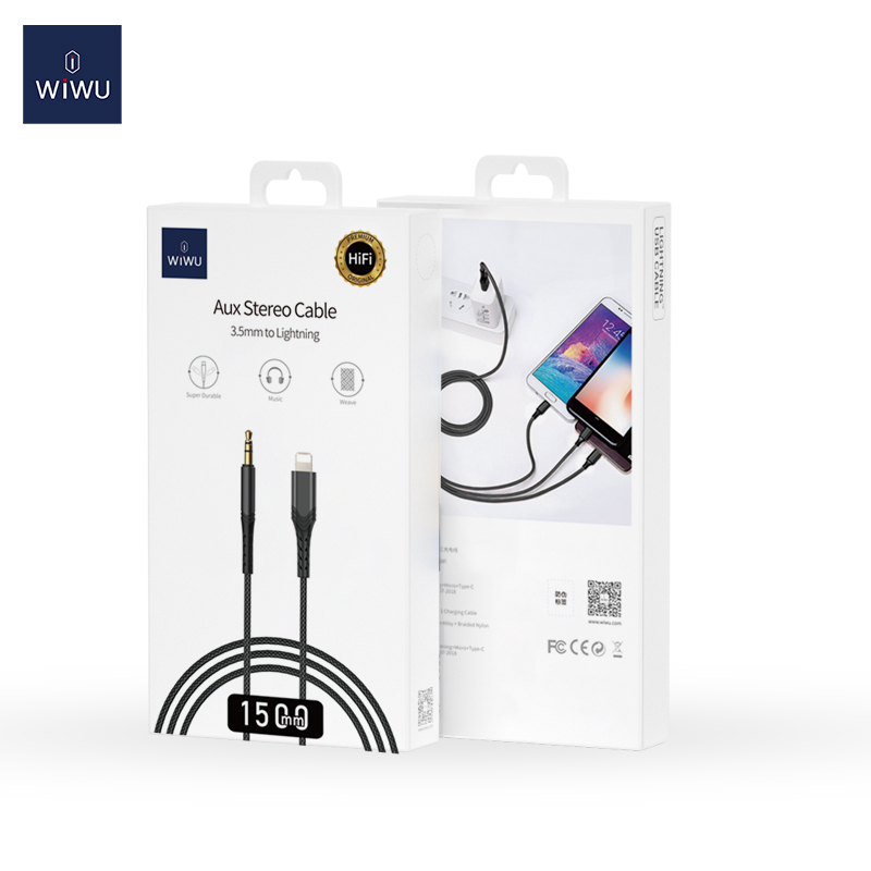 WiWU YP-02 3.5mm To IOS Stereo Audio 