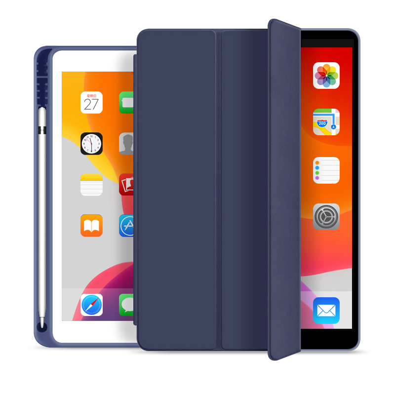WiWU iPad Case PU Protective Cover Case with Pen Slot 10.5 inch Tablet Case Cover Auto Sleep Wake
