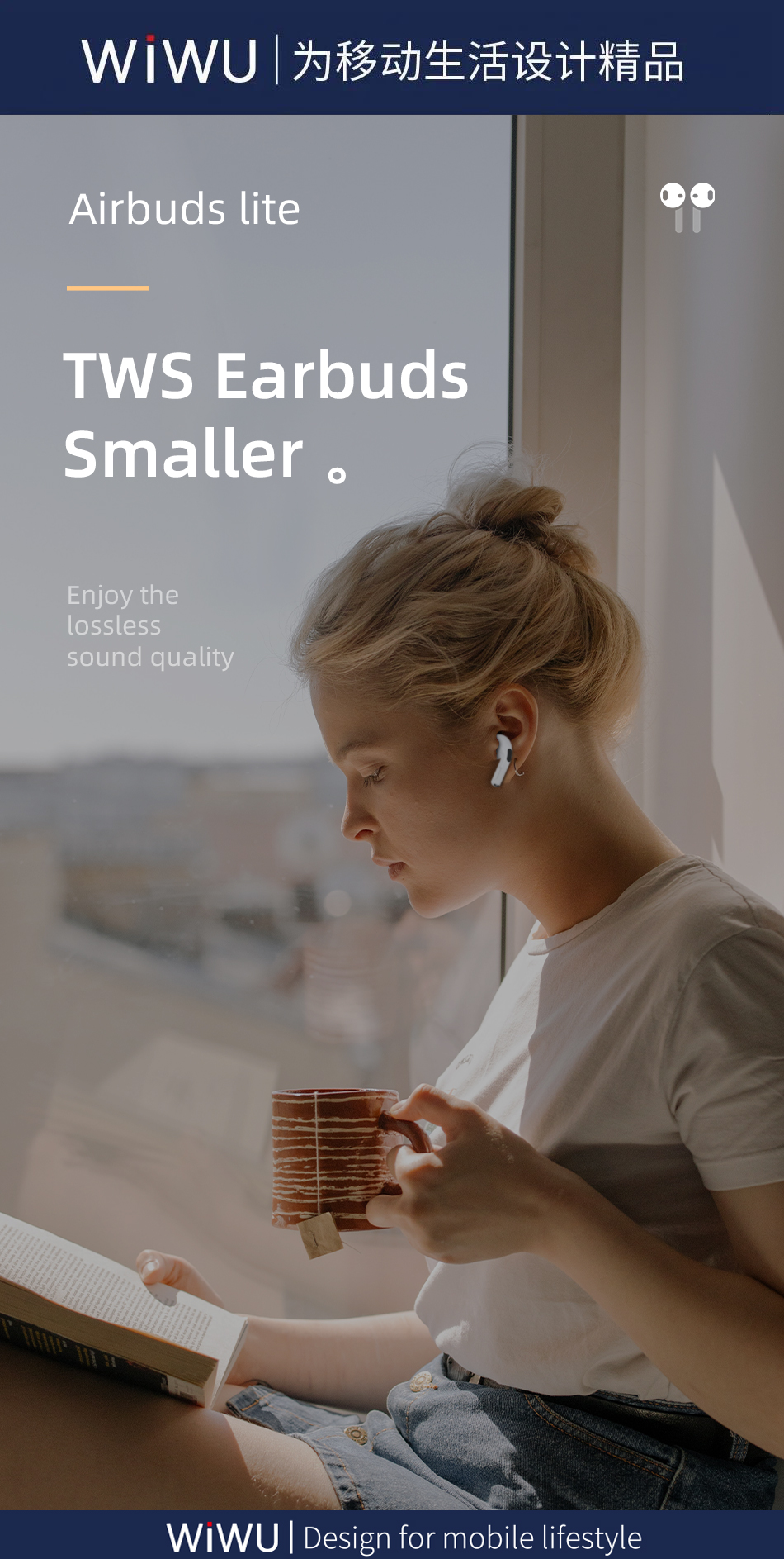 WiWU Wireless Earbuds with Touch 