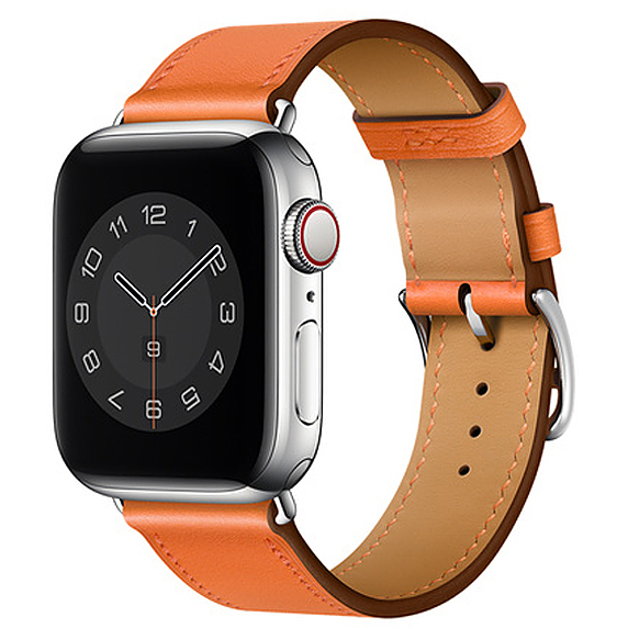 WiWU Genuine Leather Watch Band Adjustable Easy Release Leather Watch Strip Quick Release Waist Strap for iwatch 38/40/41mm 42/44/45mm